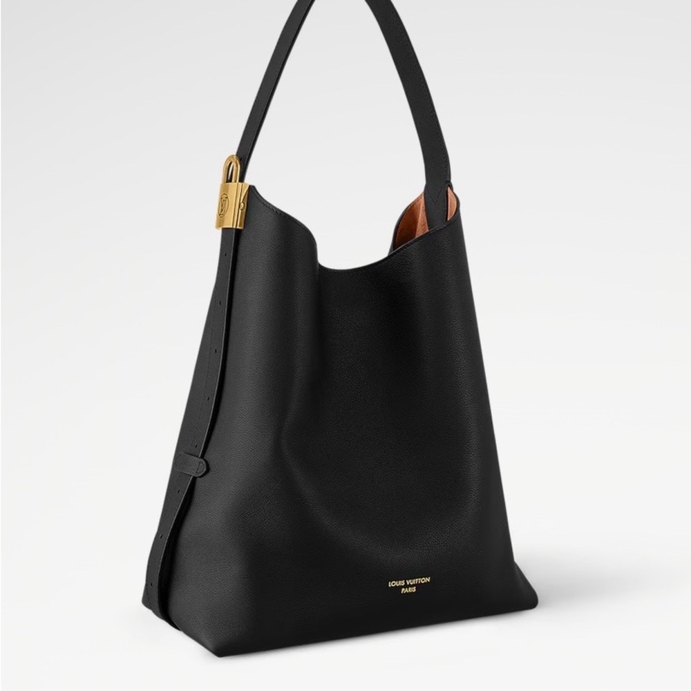 Louis Vuitton Low Key Black Hobo with Gold Hardware - Picture 12 of 12